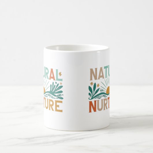Natürliche Pflege Kaffeetasse (Mittel)