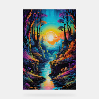 natürliche Reise Acrylschild