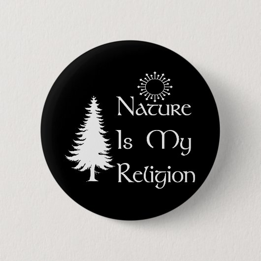 Natürliche Religion Button (Vorderseite)