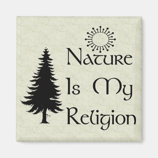 Natürliche Religion Magnet (Vorne)