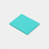 Natürliche Robin's Ei Blue Color Post-it Klebezettel (angewinkelt)