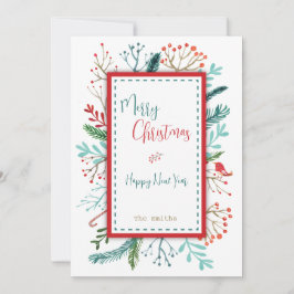 Natürliche rustikale Weihnachten