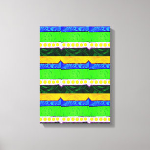 Natürliche Schichten Leinwanddruck