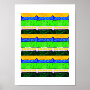 Natürliche Schichten Poster