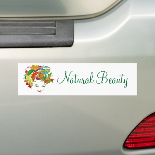 Natürliche Schönheit ~ Autoaufkleber (Auf Auto)