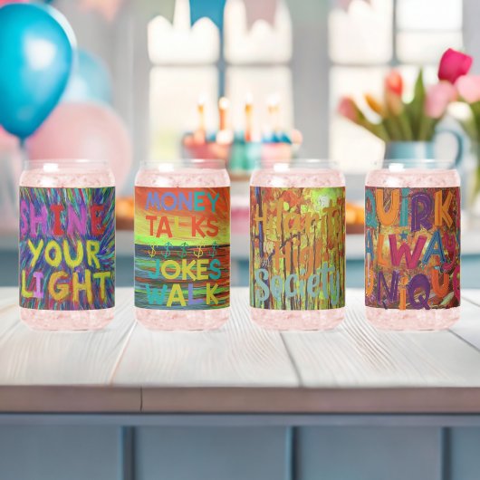 Natürliche Schönheit der Umwelt Dosenglas (Insitu (Baby Party))