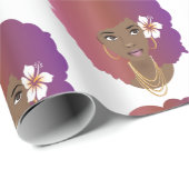 Natürliche Schönheit Geschenkpapier (Rolleneckpunkt)