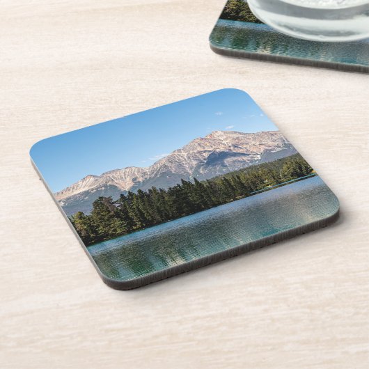 Natürliche Schönheit, kanadische Pyramiden Getränkeuntersetzer (Linke Seite)