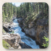 Natürliche Schönheit, kanadische Stanley Falls Getränkeuntersetzer (Vorderseite)