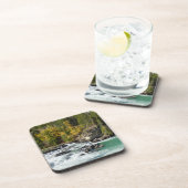 Natürliche Schönheit, kanadischer Fraser Fluss Getränkeuntersetzer (Rechte Seite)