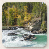 Natürliche Schönheit, kanadischer Fraser Fluss Getränkeuntersetzer (Vorderseite)