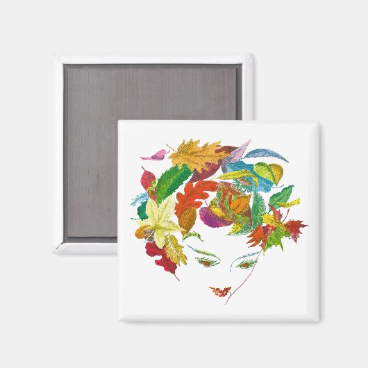 Natürliche Schönheit ~ Magnet (Vorderseite/Rückseite)