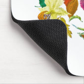 Natürliche Schönheit ~ Mousepad/Abstrakt Retro Mod Mousepad (Ecke)