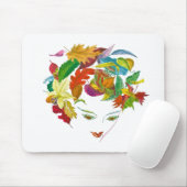 Natürliche Schönheit ~ Mousepad/Abstrakt Retro Mod Mousepad (Mit Mouse)