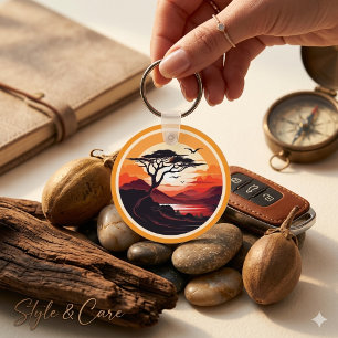 Natürliche Schönheit - Perfekt für Naturliebhaber Schlüsselanhänger