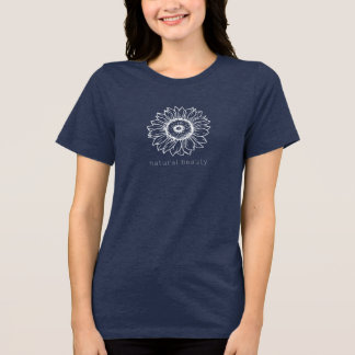 Natürliche Schönheit - Sonnenblume - T - Shirt