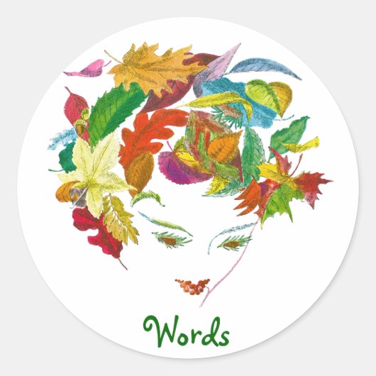 Natürliche Schönheit ~ Stickers (Vorderseite)