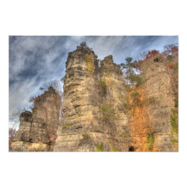 Natürliche Schornsteine, Virginia Fotodruck