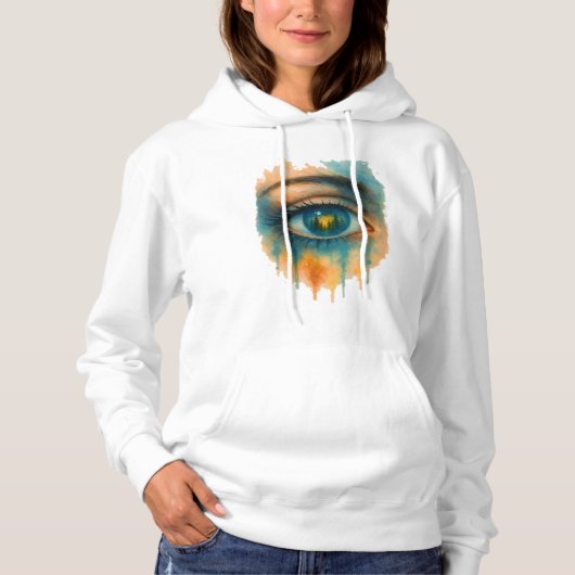 Natürliche Sicht Hoodie (Vorderseite)