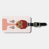 Natürliche Sicht (individualisierbare Rückseite) Gepäckanhänger (Vorderseite horizontal)