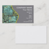 Natürliche Steinaußenwand Visitenkarte (Vorne/Hinten)