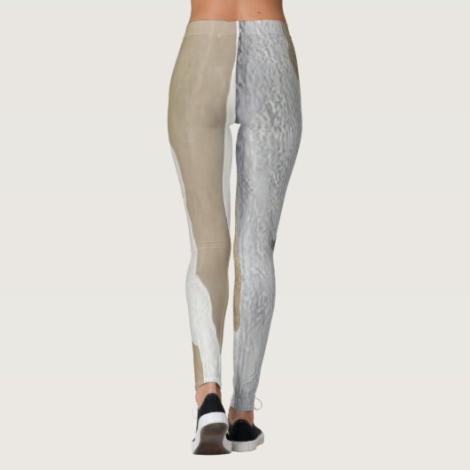 Natürliche Sycamore-Baumrinde Leggings (Rückseite)