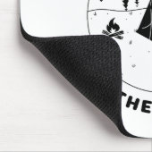 Natürliche Therapie in der Natur Mousepad (Ecke)