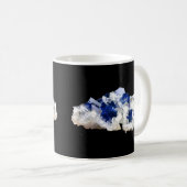 Natürliche, transparente Deep Blue Flourite Tasse (VorderseiteRechts)