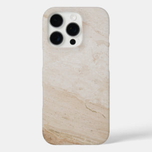 Natürliche Travertintextur - Erdgeschoss iPhone 16 Pro Hülle