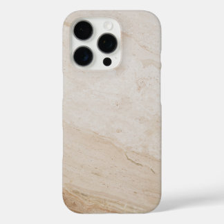 Natürliche Travertintextur - Erdgeschoss iPhone 16 Pro Hülle