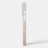Natürliche Travertintextur - Erdgeschoss Case-Mate iPhone Hülle (Rückseite / Links)