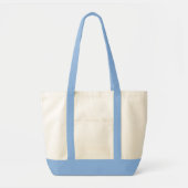 Natürliche und leichte blaue Impulse Totttasche Tragetasche (Vorne)