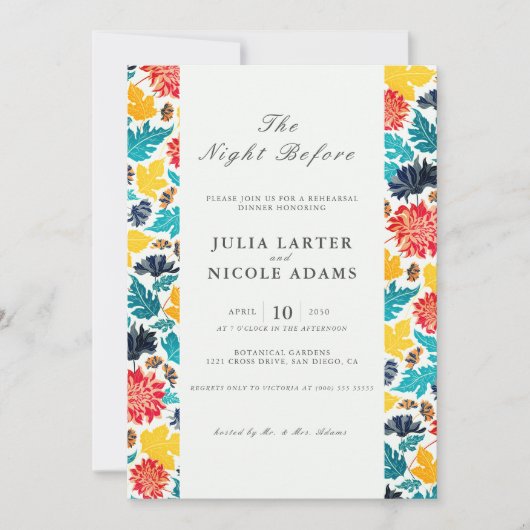 Natürliche Wasserfarbe Sonnenblumen Probe Abendess Einladung (Vorderseite)