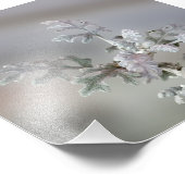 Natürliche Weihnachtsdekorationen Fotodruck (Ecke)