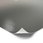 Natürliche Weihnachtsdekorationen Poster (Ecke)