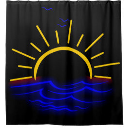 Natürliche Weltanschauung Duschvorhang