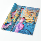 Natürliche Wettereffekte alte Boards 3D Textur aus Geschenkpapier (Ungerollt)