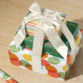 Natürliche Wundergemische Muster Geburtstag Geschenkpapier Set