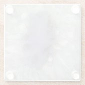 Natürlicher Achat-Untersetzer Glasuntersetzer (Rückseite)