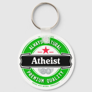 Natürlicher Atheist Schlüsselanhänger