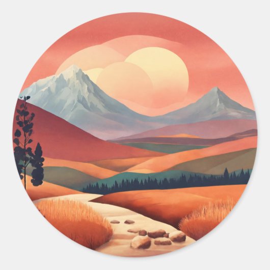 Natürlicher Aufkleber (Vorderseite)