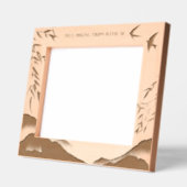 Natürlicher Außenberg Geätzte Rahmen (Links)