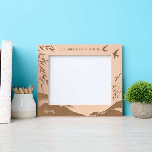 Natürlicher Außenberg Geätzte Rahmen (Vorderseite)