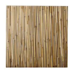 Natürlicher BambusZen-Hintergrund kundengebundene Fliese