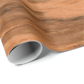 Natürlicher Eukalyptus-hölzerner Korn-Blick Geschenkpapier (Rolleneckpunkt)