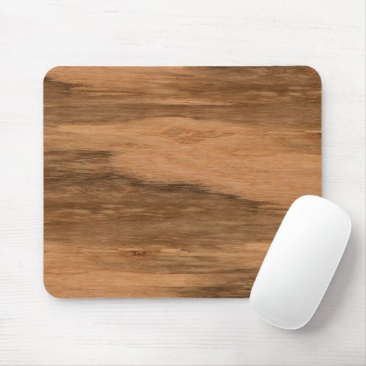 Natürlicher Eukalyptus-hölzerner Korn-Blick Mousepad (Mit Mouse)