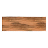 Natürlicher Eukalyptus-hölzerner Korn-Blick Namenschild (Vorderseite)