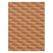 Natürlicher Eukalyptus-hölzerner Korn-Blick Tischdecke (Vorderseite)