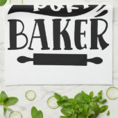 Natürlicher Geborener Baker Geschirrtuch (Gefaltet)