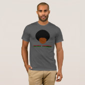 Natürlicher Haar-Stolz: Afro-Power-Shirt T-Shirt (Vorne ganz)